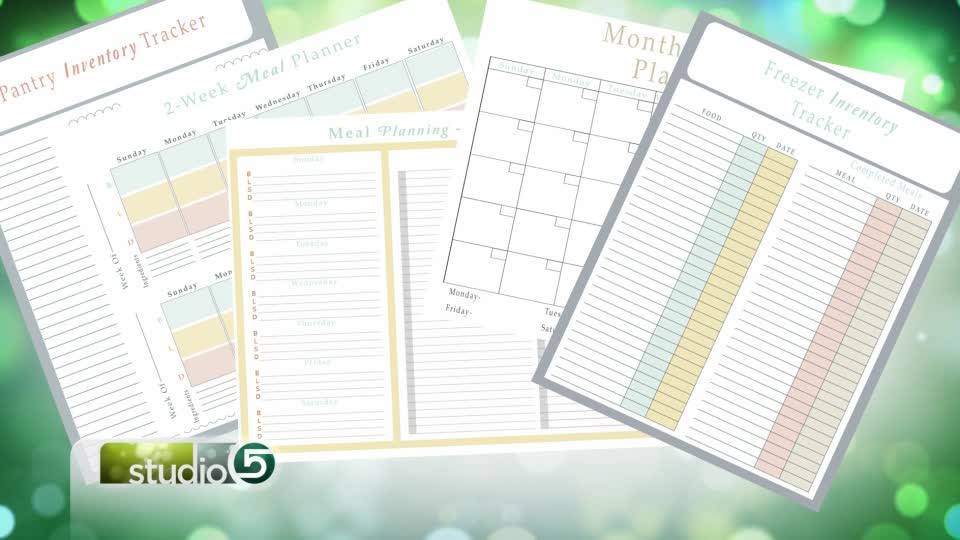 easy meal plan structure