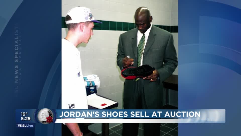 5PM: Michael Jordan 'flu game' shoes auctioned for $104K