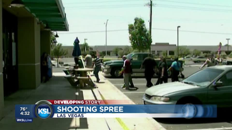 2 officers, 3 others dead in Las Vegas shooting