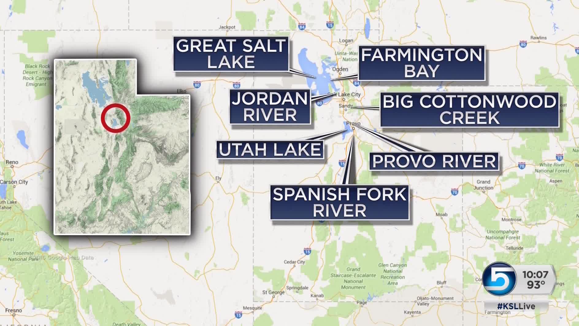 Advisories issued for Utah Lake, Jordan River as harmful algal blooms return – KSL.com